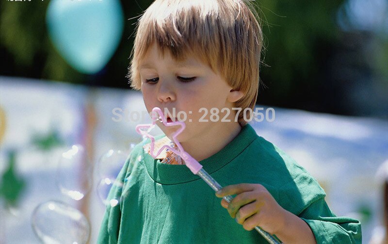 Bubble Wand Tool Zeep Bubble Concentraat Stok Bubble Maker Blower Set Voor Kids Kinderen Fun Outdoor Speelgoed