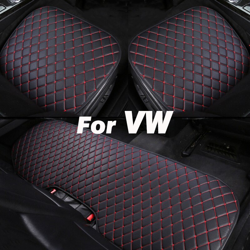 Housse de siège de voiture universelle en cuir PU, tapis de protection de coussin Auto, pièces intérieures pour Honda Brio DD1 DD2 City Accord Fit Jazz free