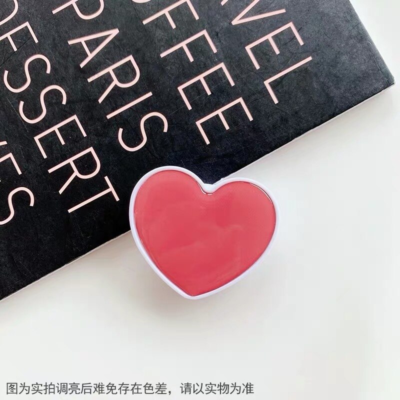 Popular Universal Pocket Airbag Stand Mobile Phone Accessories Holder Love Heart Shaped Bracket Mount for IPhone Samsung Huawei: 6
