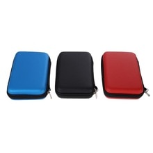 Draagbare Eva Case Skin Carry Hard Bag Pouch Bescherming Bag Case Voor Nintendo 3DS Xl Ll Met Riem Usb-kabel oortelefoon Sleutel Tas