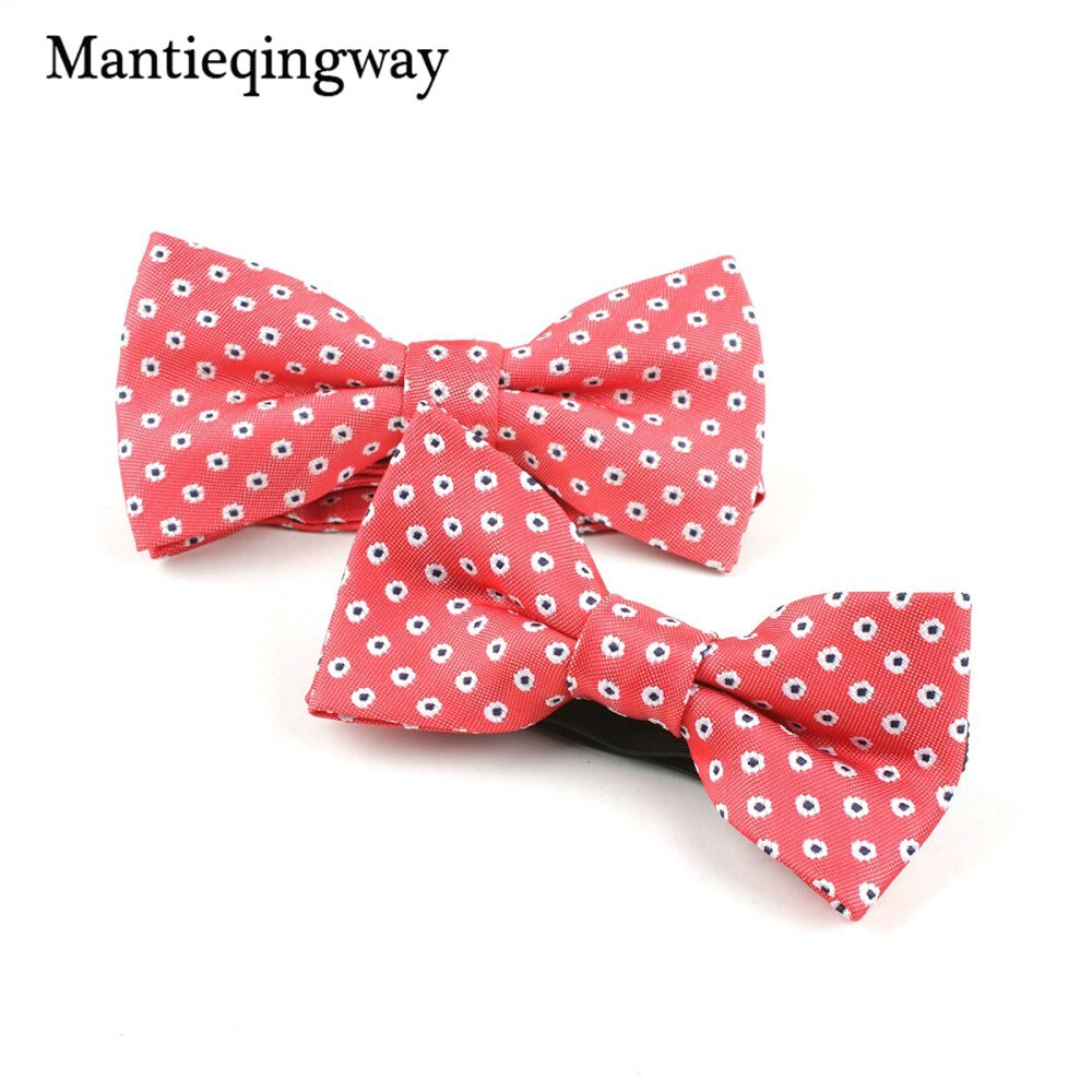 Poliéster adultos niños arco juegos de lazos para hombres animales patrón pajarita para niños camisas de boda Bowknot Cravats