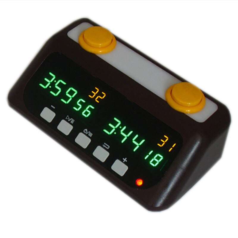 LED Digital Chess Clock Count Chess Timer Built-in Rechargeable Lithium Battery Game Competition Clock