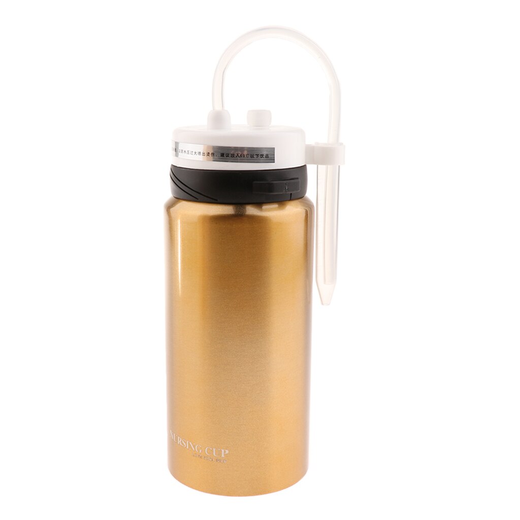 Non Déversement Adulte Sippy Tasse Thermique Personnes Âgées Handicapées L'aide D'alimentation Tasse À Boire pour Patients Alités