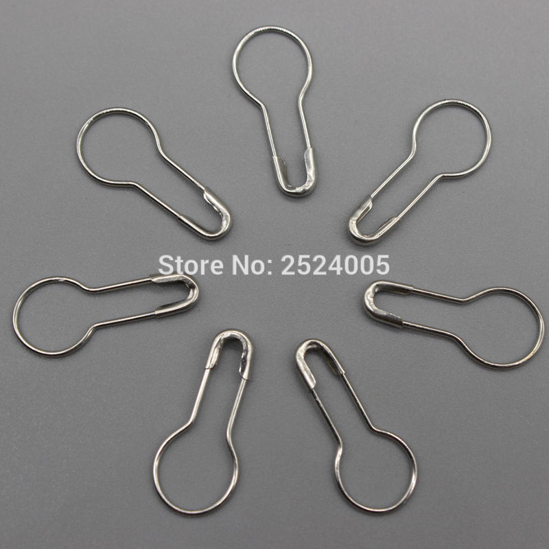 garment copper safety pins/golden black silver tag pins/clothing hang tag pins/custom clothing hang tag label: Silver