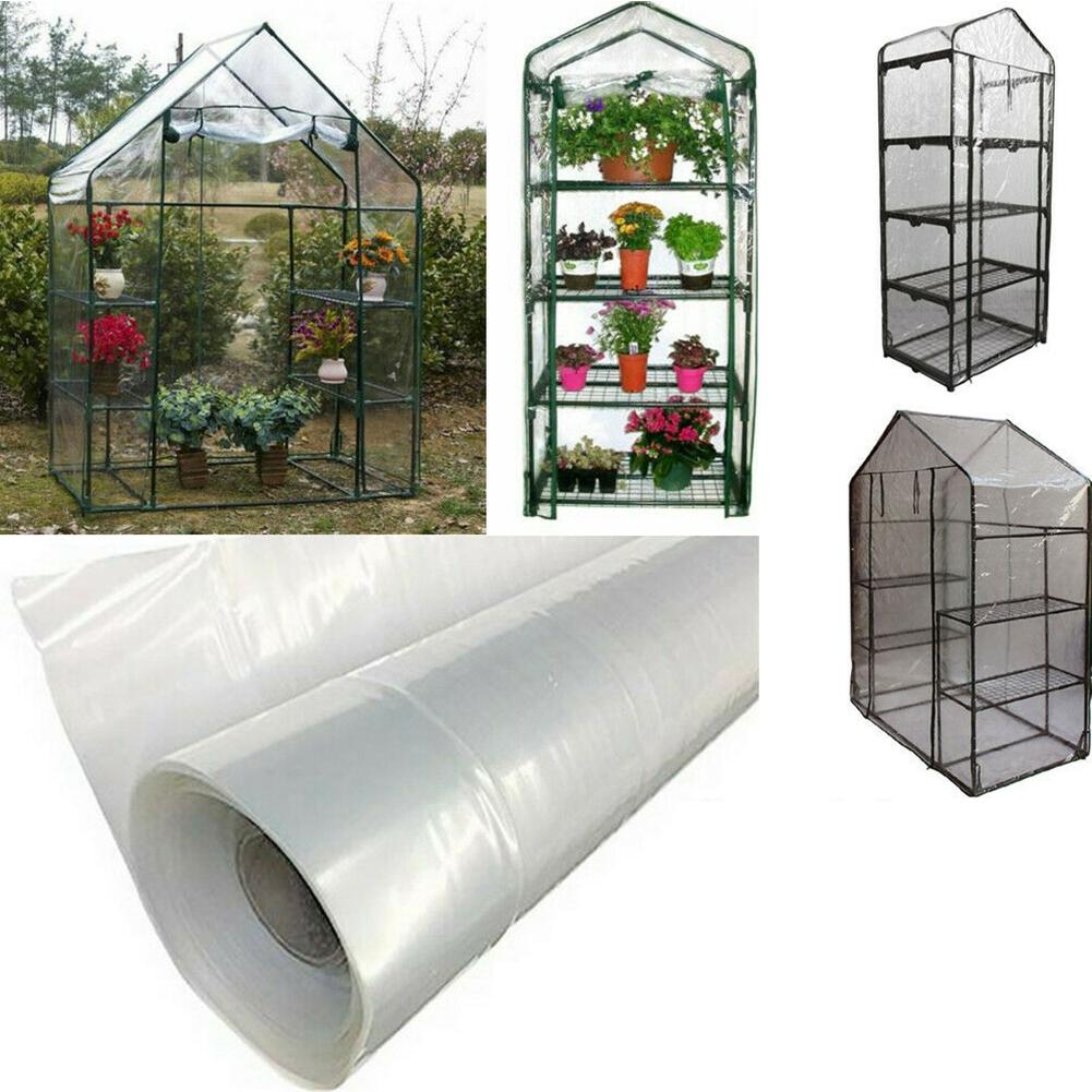 Cubierta de polietileno para cultivo agrícola invernadero de 0,04mm lámina de película transparente para cultivo de verduras, flores hechas con frutas.