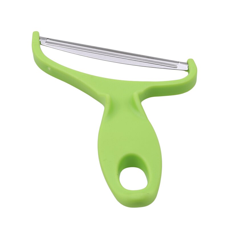 Groene Diy Groente Fruit Dunschiller Kool Rasp Cutter Slicer Keuken Roestvrijstalen Mesje Gadgets