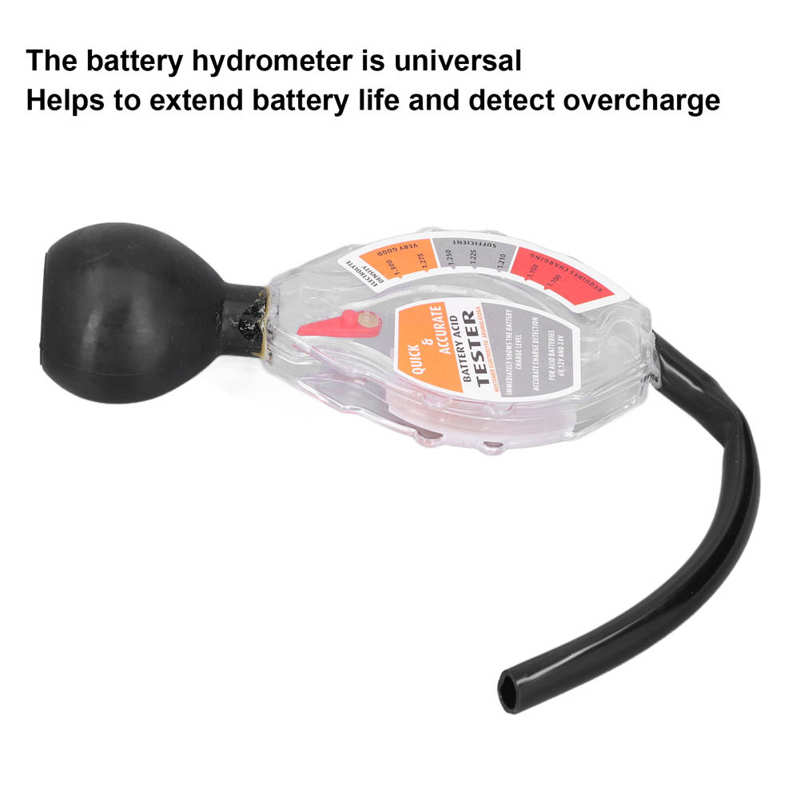 Battery Gravity Tester Universal Car Battery Hydrometer for Maintenance