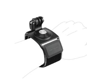 PGYTECH DJI Osmo Pocket Foldable Phone Holder Bracket Adapter Mount Selfie Stick Tripod Backpack Clip Wrist Strap Accessories: Brown