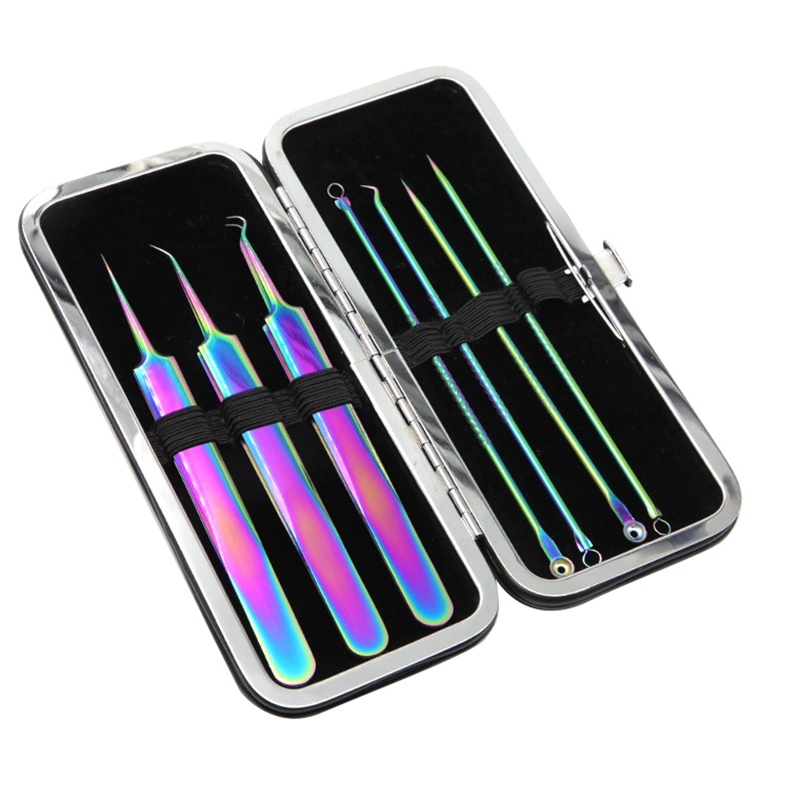 Acne Nose Blackhead Remover White Head Tool Pimple Removal Needle: Default Title