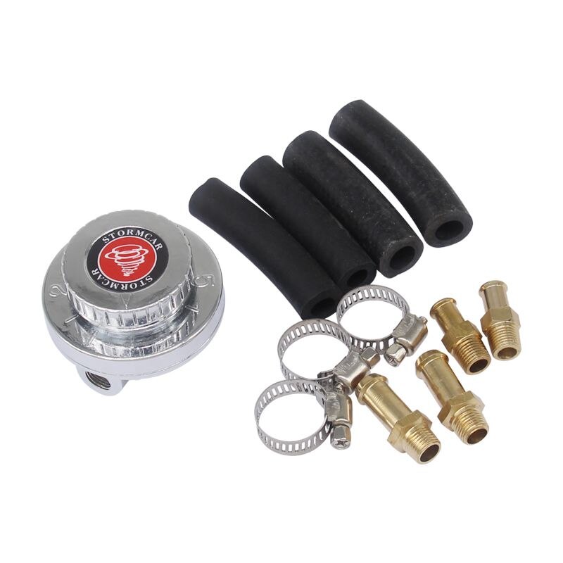 Regulador de presión de combustible ajustable, Kit Universal para motor de carburador, accesorios de repuesto para piezas de coche profesionales, 1 ud.