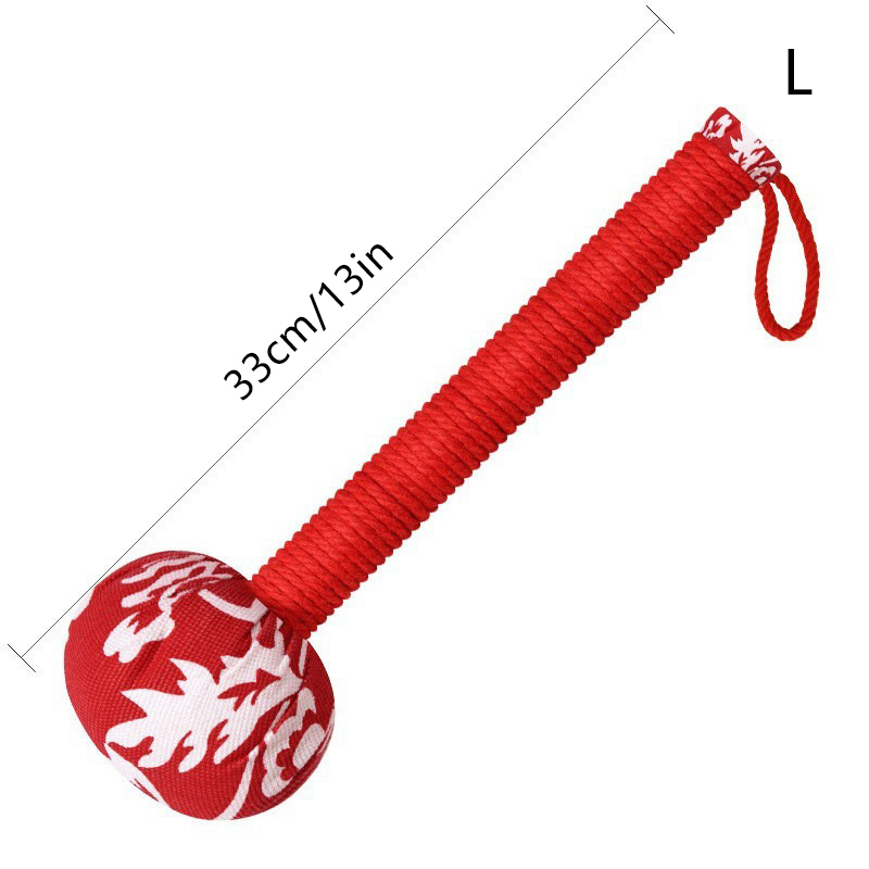 26/33cm Long-Handled Wormwood Massage Hammer For Lymphatic Drainage - Manual Full Body & Back Relief, Stress Reduction: WHITE