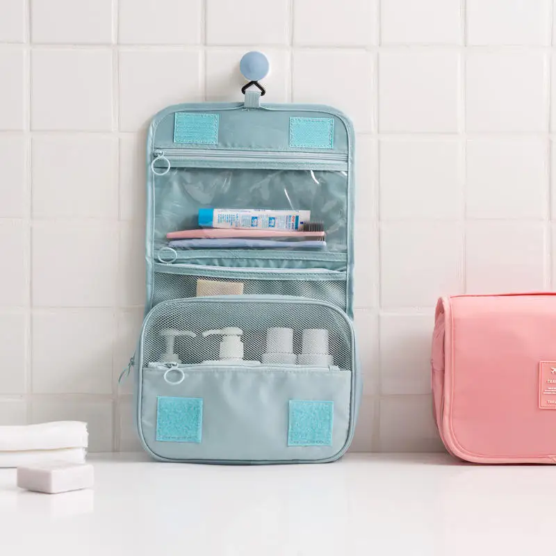 Hangende reizen grote cosmetische toilettas dames heren noodzakelijke make-up schoonheid ijdelheid koffers organisator accessoire opslag waszakje