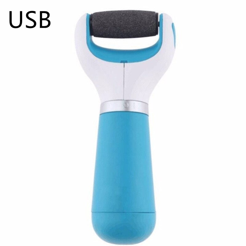 Lime électrique pour les pieds, outil de pédicure pour le ponçage des talons, élimine les callosités de la peau morte et dure, offre spéciale rape electrique pied: USB-blue