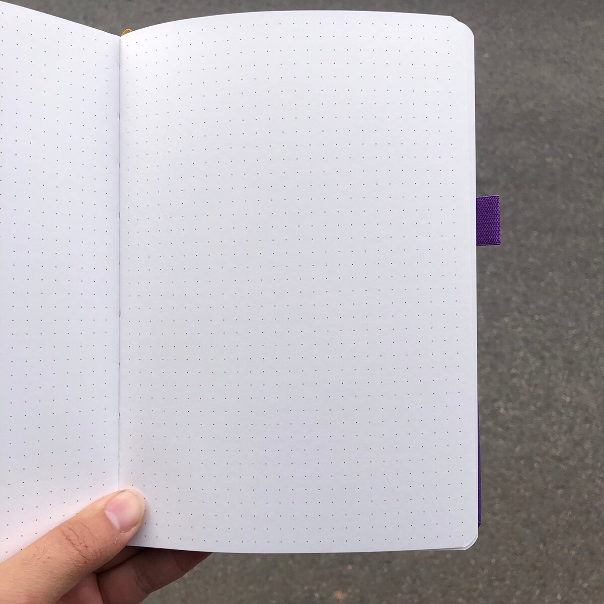 Dot Grid Journal notebook 5.6 X 8 inch Hardcover Faux PU Leather, sketchbook for ideas