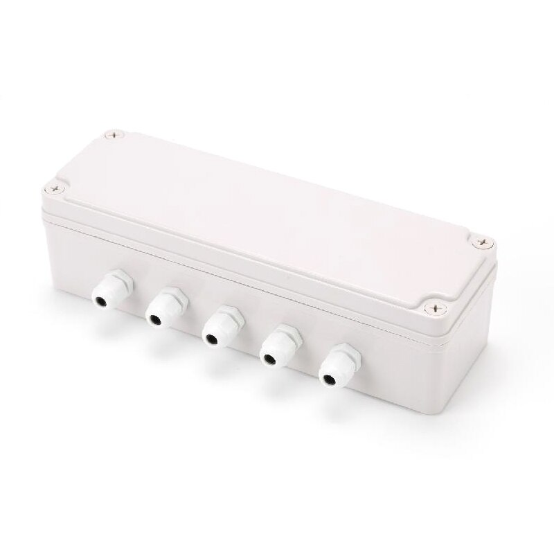 ABS shell small outdoor cable IP67 plastic waterproof junction box electronics enclosure