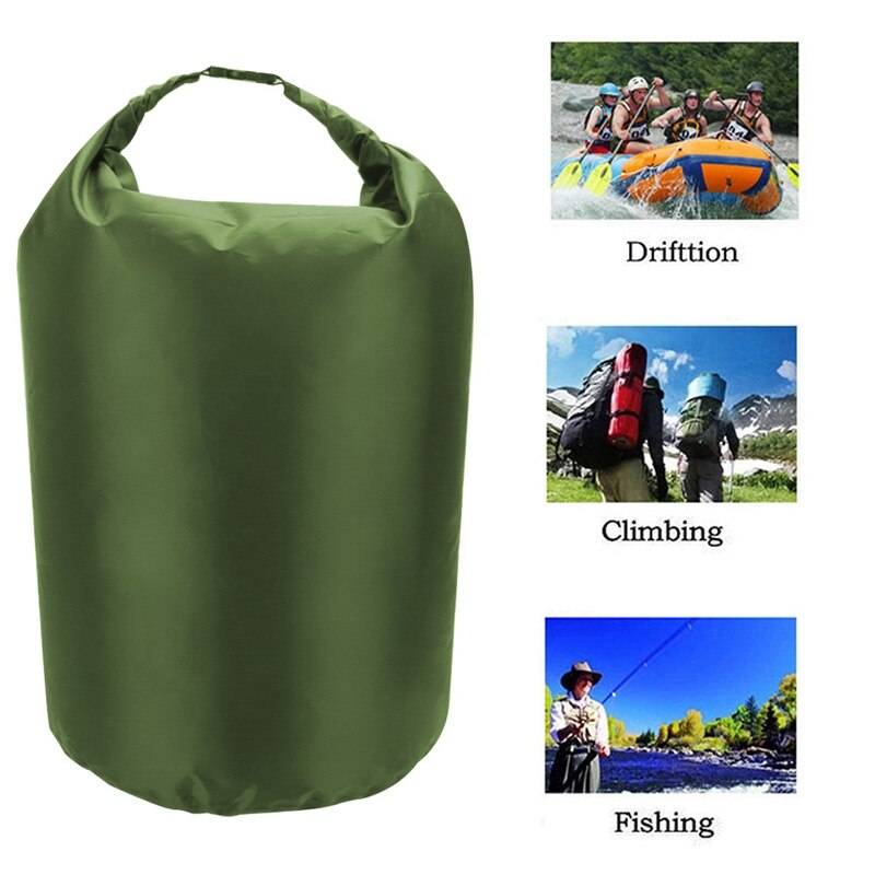 Bolsa seca impermeable de embalaje 8L 40L 70L bolsa impermeable para nadar Kayak a la deriva