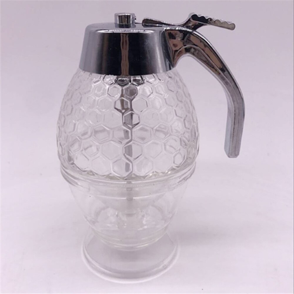 1pc Honey Dispenser Syrup Dispenser Honey Jar Container Acrylic Storage Pot Syrup Container