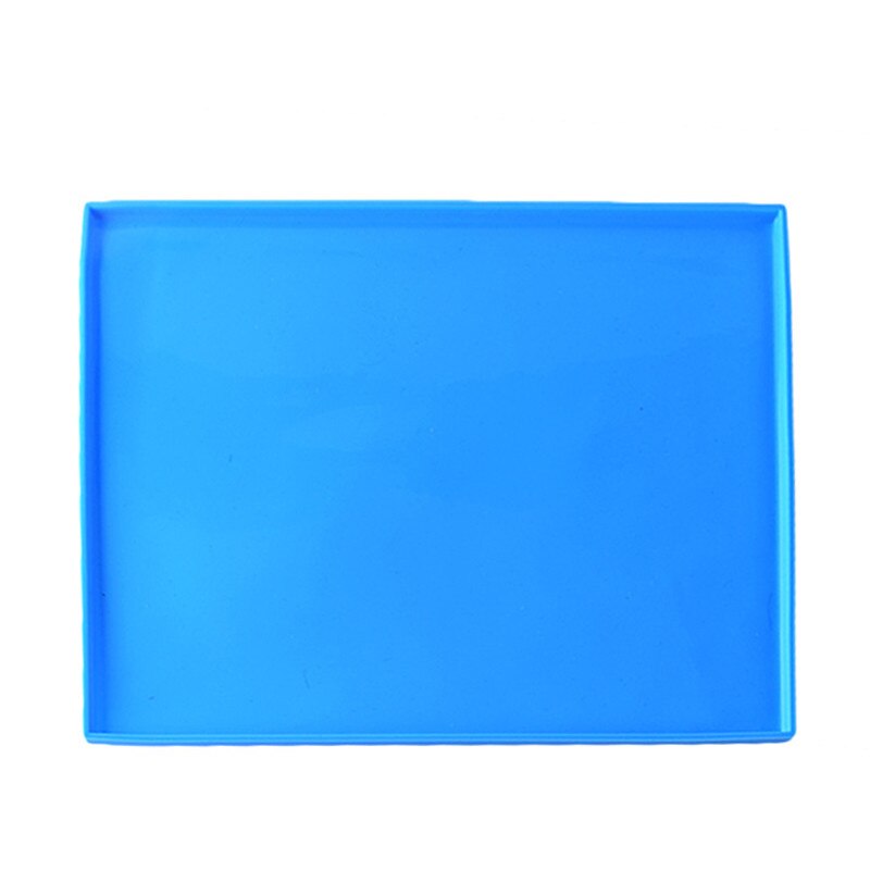 Food Grade Cake Roll Mat Double-sided Swiss Roll Bakeware Mat High Temperature Resistant Silicone Mold DIY Bakeware Baking Tools: A Blue