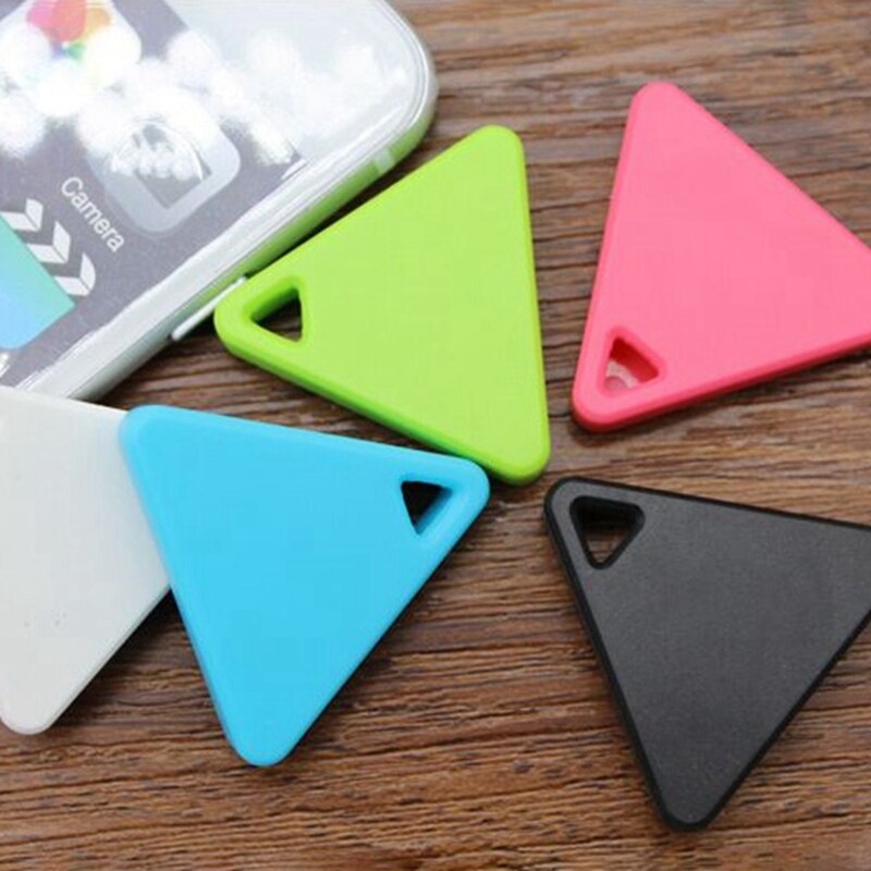 triángulo Pet Bluetooth dispositivo antipérdida teléfono móvil Bluetooth seguimiento de objetos buscador de llaves Anti-Pérdida alarma bidireccional