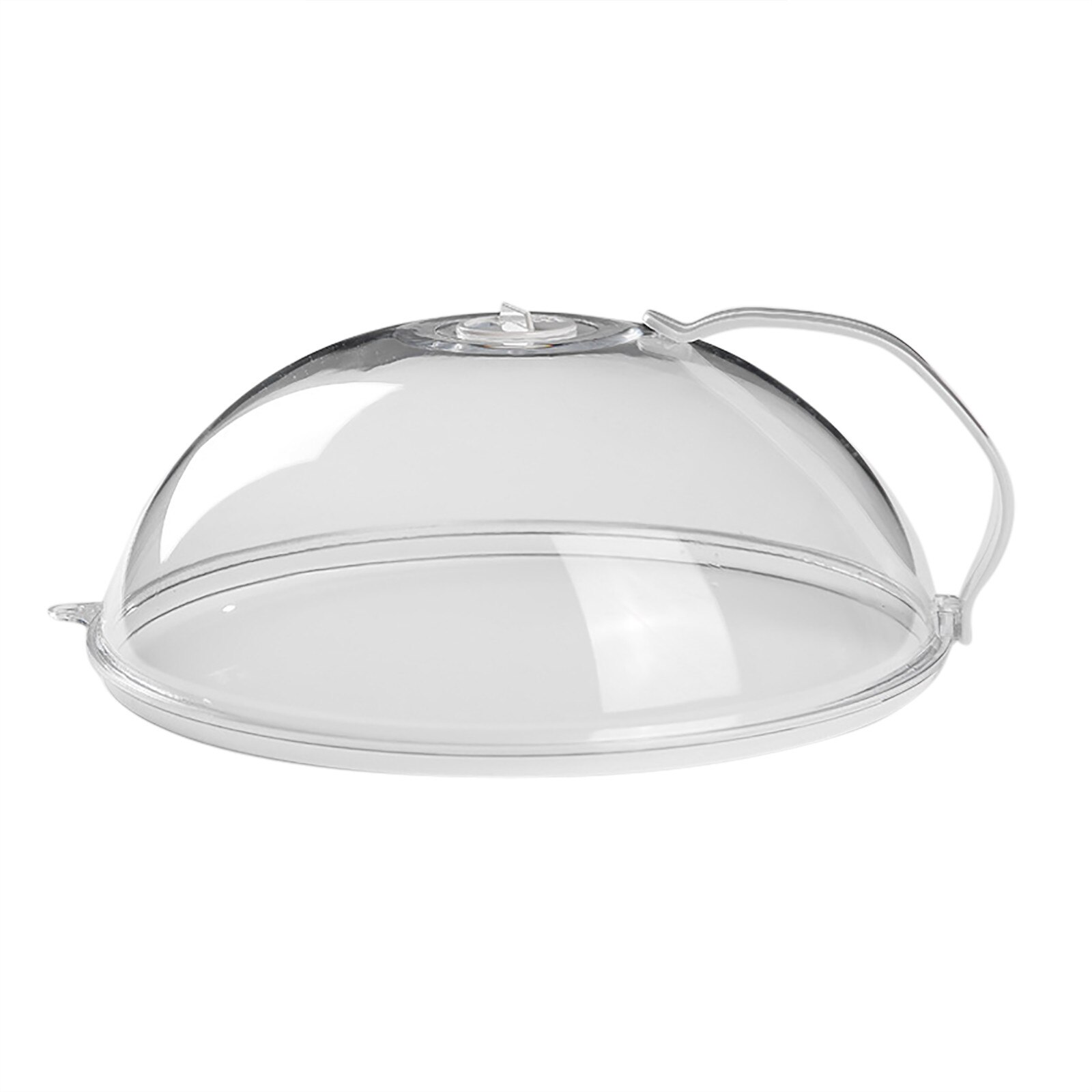 Plastic Pan Lid Food Cover Microwave Oven Dish Plate PP Cover Transparent Anti-Splash Silicone Caps Pot Cover Cookware Lid: Default Title