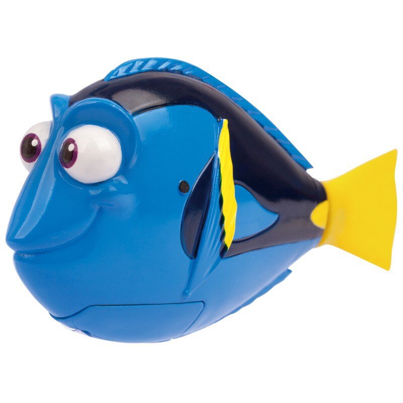 Bath Toys Attractive Swimming Fish Activated In Water Magical Electronic Fun Funny Gadgets Interesting for Kids: Light Grey