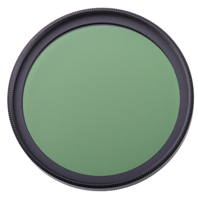 Filtro de cámara de 49mm, verde completo, filtro de lente de color para Nikon D3100 D3200 D5100 lente de cámara SLR: Default Title