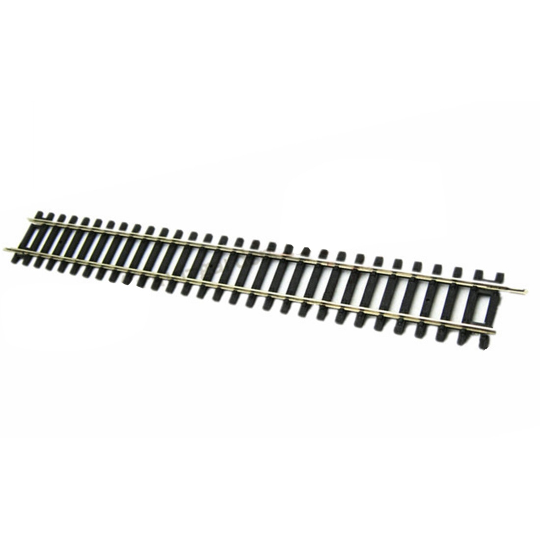 1:87 239mm G239 Train Track Straight Track with/Without Roadbed Bolt Set for Train Model Model Building Kits - Black: with Roadbed Bolt