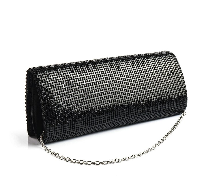 Luxe Vrouwen Paillette Avondtasje Handgemaakte Boog Avond Clutch Bags Sequin Crystal Vrouwelijke Portemonnee