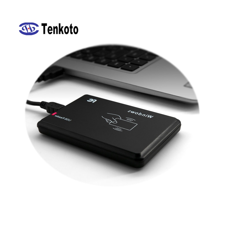 USB RFID Contactless Smart Card NFC Reader 10 Bit 13.56khz Windows Door Access Control IC Or ID