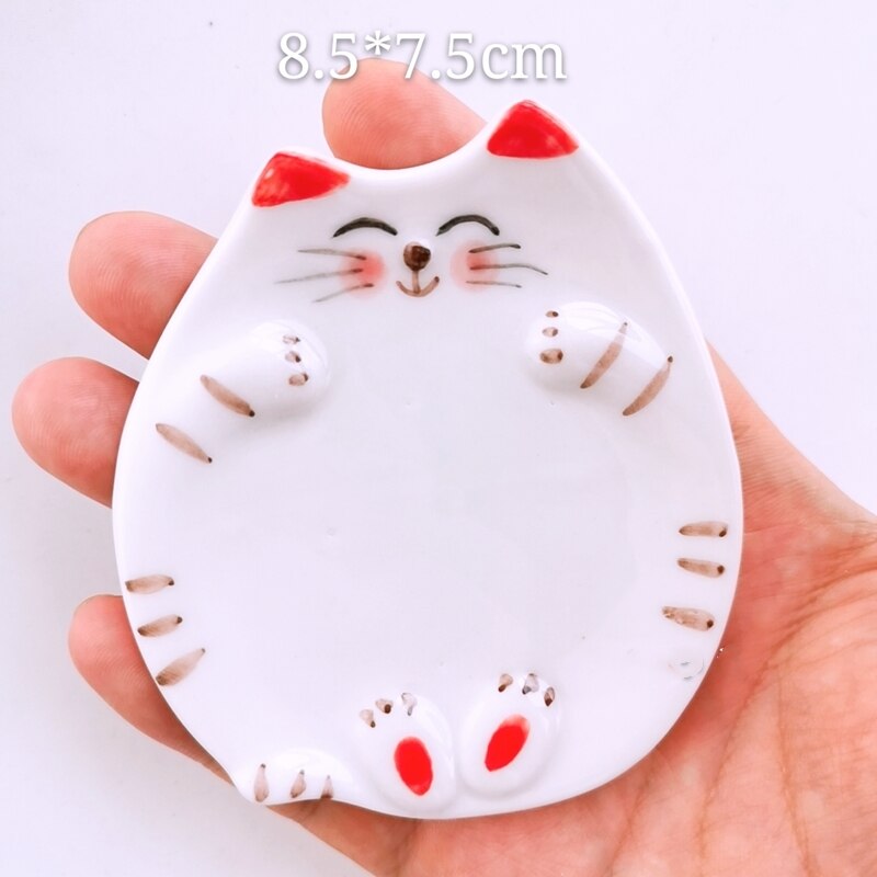 Ceramic palette Watercolor Painting Dish White Porcelain Color Palette Art Supplies Office profession painting Ceramic supplies