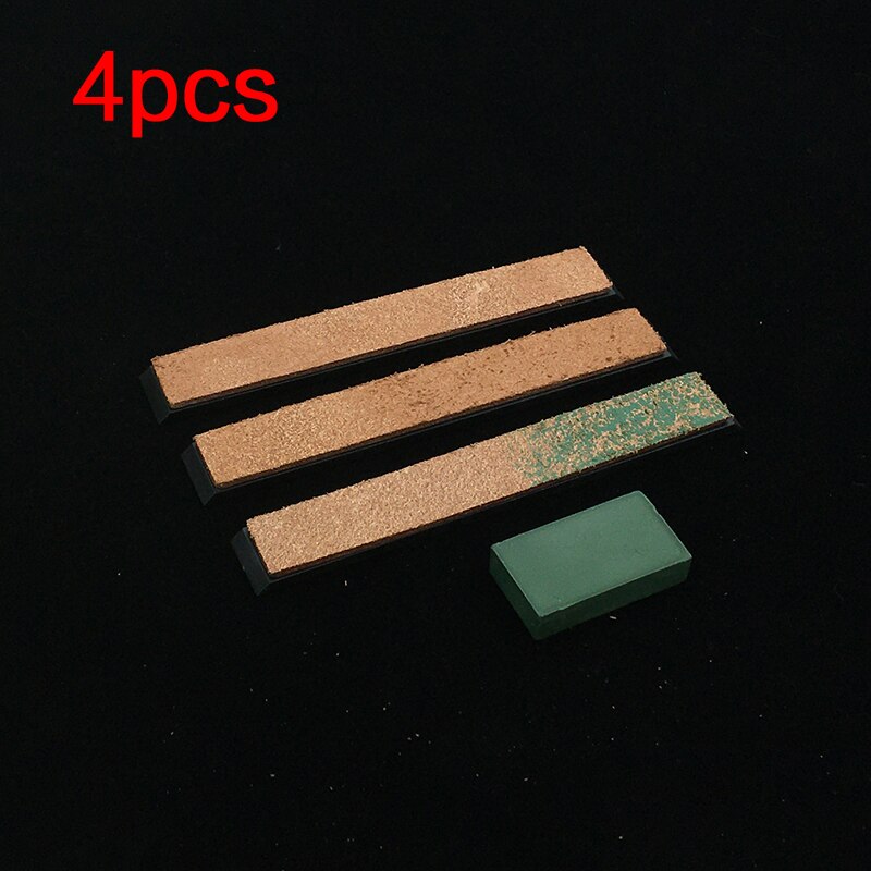 polishing paste tools sharpening stone water Whetstone Accessories bamboo base Correction Stone Razor cowhide leather article: 1cream-3Pimp