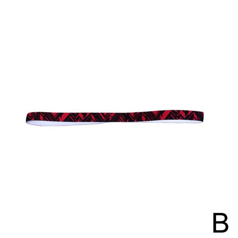 Sport Hairband Running Band Sweat Anti-slip Elastic For Women badminton Sweatband Men Bands Biking Headbands Hair Grip C1E9: B