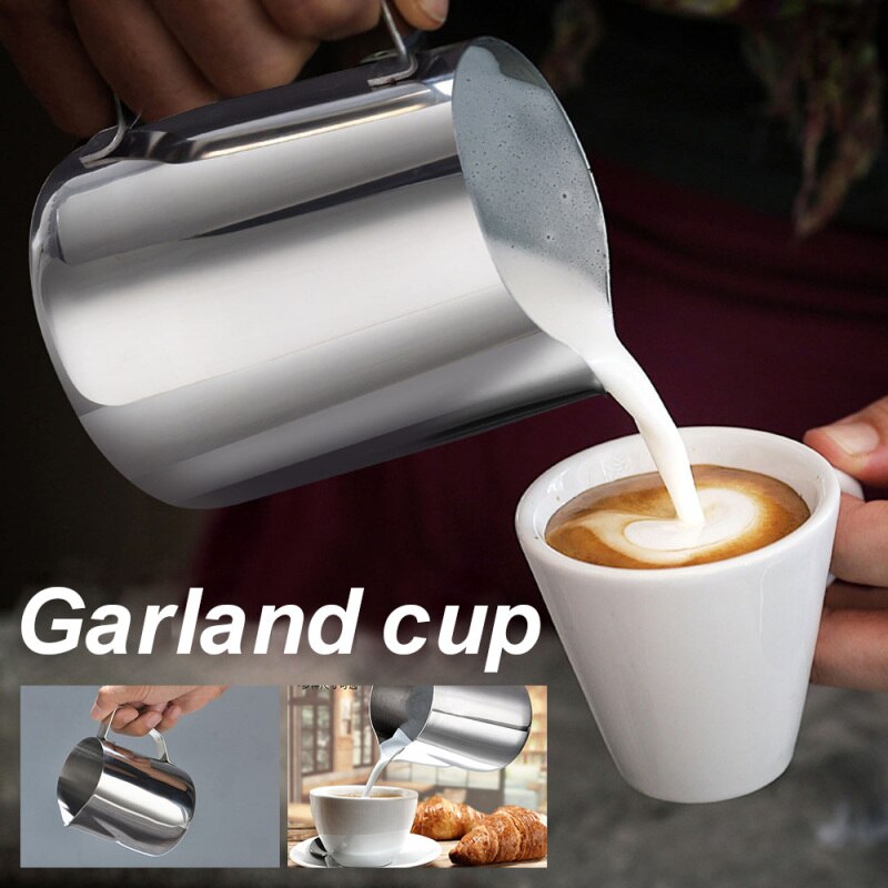 Rvs Melk Opschuimen Jug Espresso Koffie Pitcher Barista Craft Koffie Latte Melk Opschuimen Jug Pitcher Mok Cup