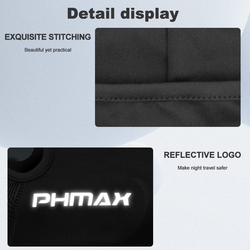 PHMAX Motorrad-Reitmaske, Windschutz und Wärme, atmungsaktiv, Vollgesichtsmaske, Sturmhaube, Mütze, Schal, Kapuze, Moto, Radfahrer, Windkappe