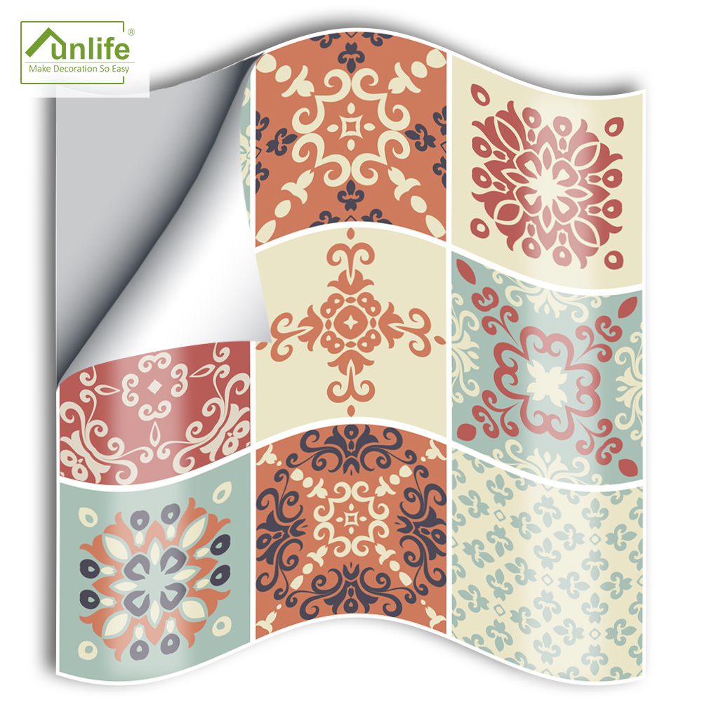 Funlife 25Pcs Marokkaanse Retro Toiletpapier Home Improvement Waterdichte Zelfklevende Wandtegel Sticker Keuken Badkamer Meubels