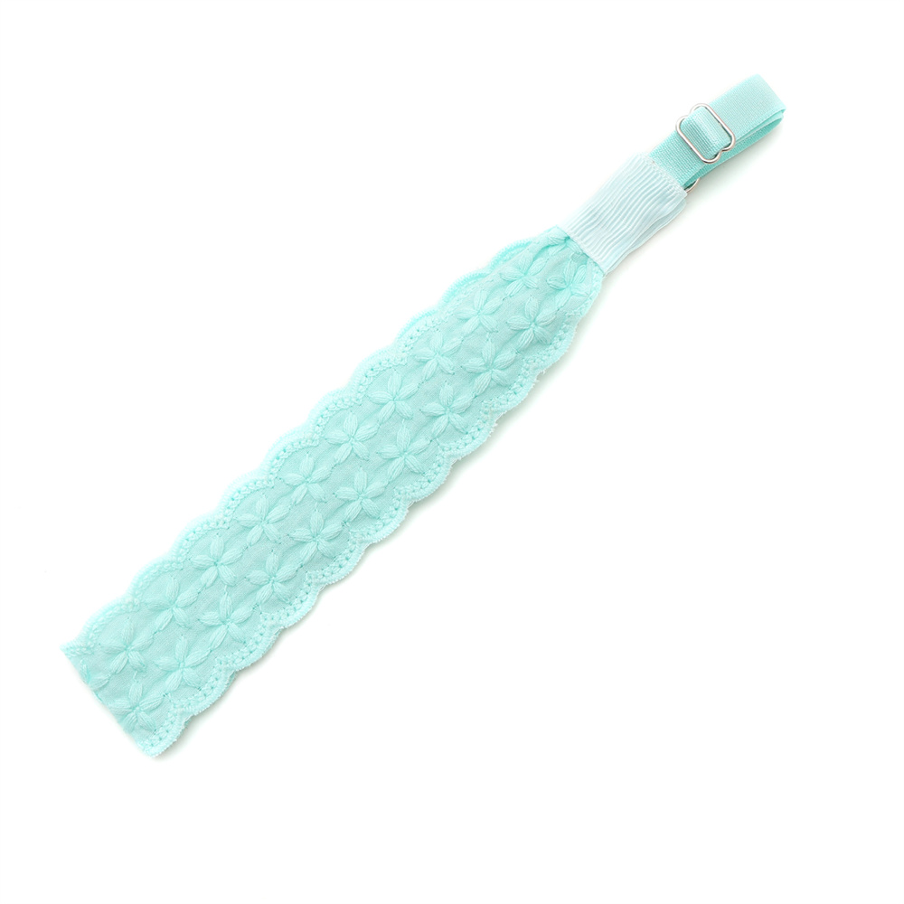 Cotton Eyelet Ribbon Hair Accessories Dressy headband bow clip For Girl