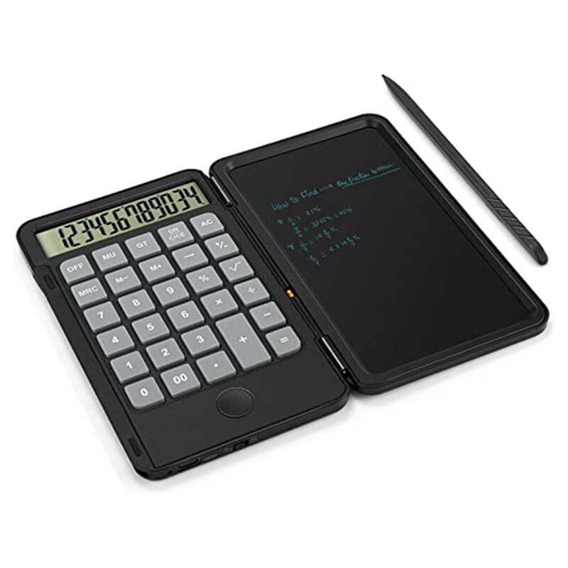 Rechner, Standard Funktion Schreibtisch Rechner mit 6,5 Zoll LCD Schreiben Tablette für Täglichen und Grundlegende Büro