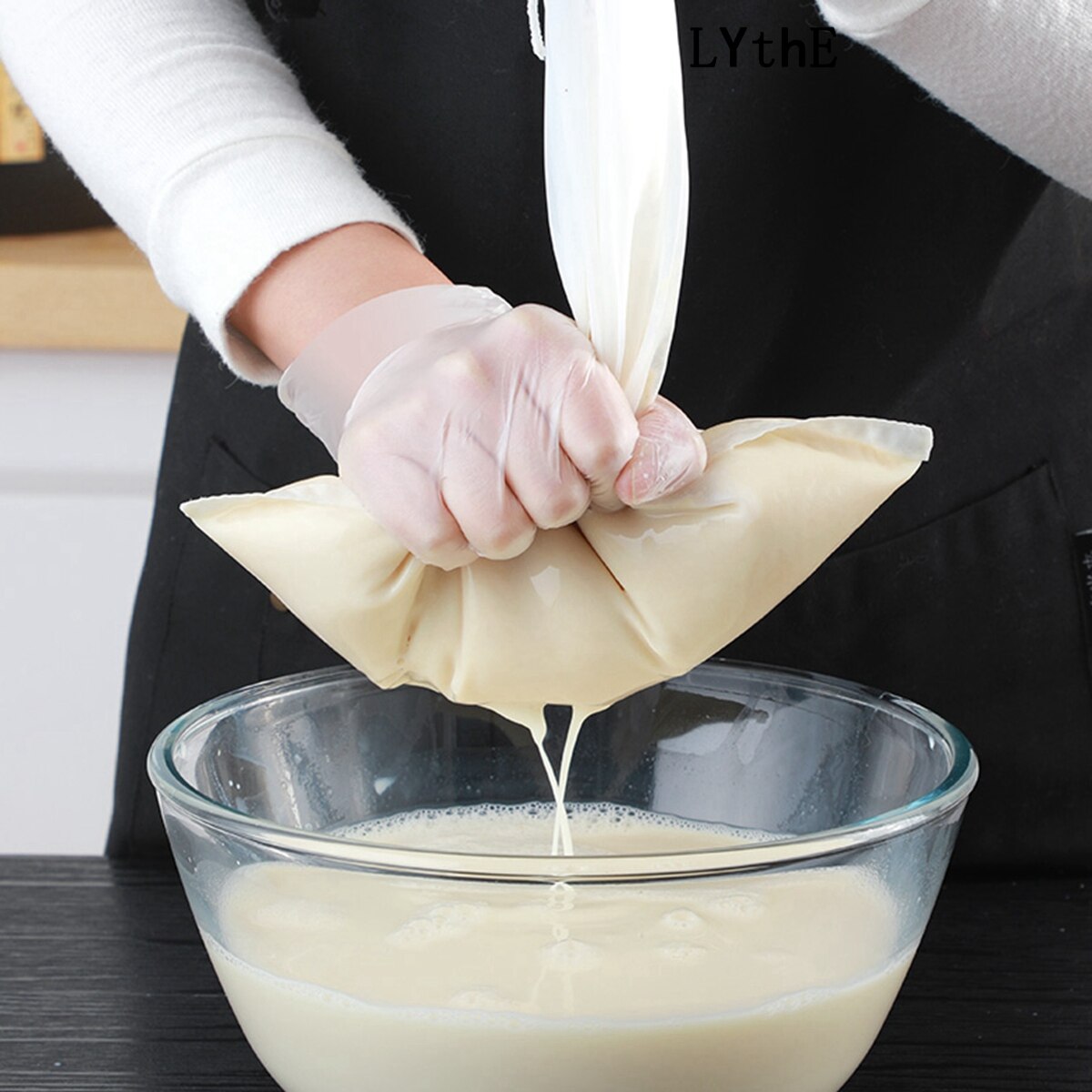 100/300/500 Mesh Fijne Zeef Herbruikbare Notenmelk Zakken Keukenvoedsel Nylon Filter Voor Sappen Koud Brouwen Thee Koffie Sap Zeven