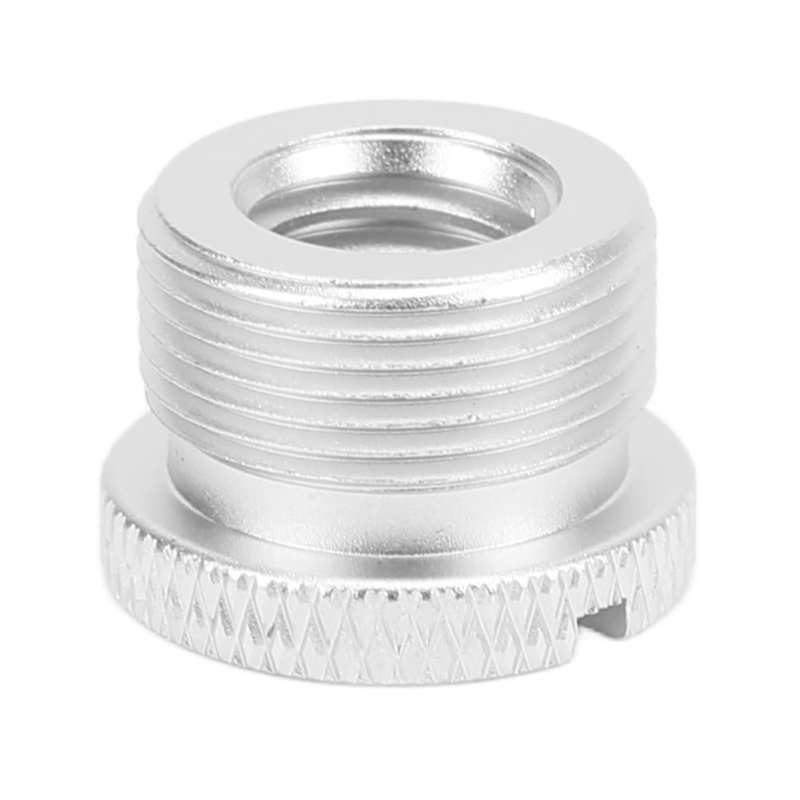 2pcs Mic Holder Extension Rod Set with 3/8 Inch Female To 5/8 Inch Male Conversion Screw Microphone Stand Adapter Accessories