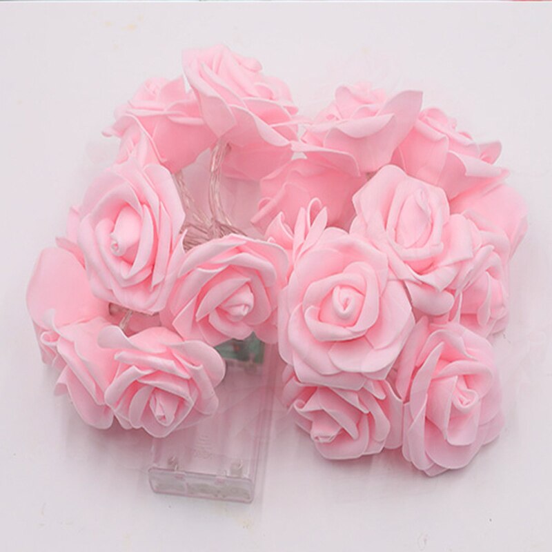 3M Rose Licht Decoratie Led Rose Voor Bruiloft Meisje Hart Kamer Valentijnsdag Tuin Nachtlampje Vuurvlieg Lights decor