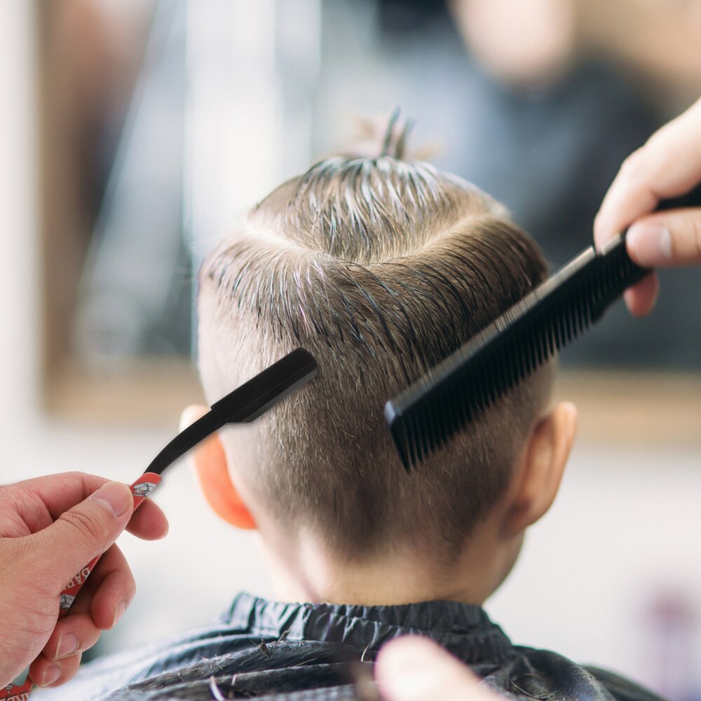 Hair Styling Razor Durable Barber Manual Shaver Barbershop Hairdressing Supply
