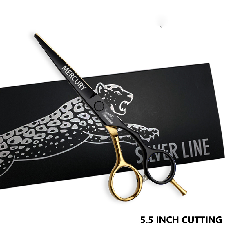 5.5 & 6 inch kappersschaar, knip- en uitdunschaar, kappersschaar, gereedschap voor de salon, barbierschaar: Roze
