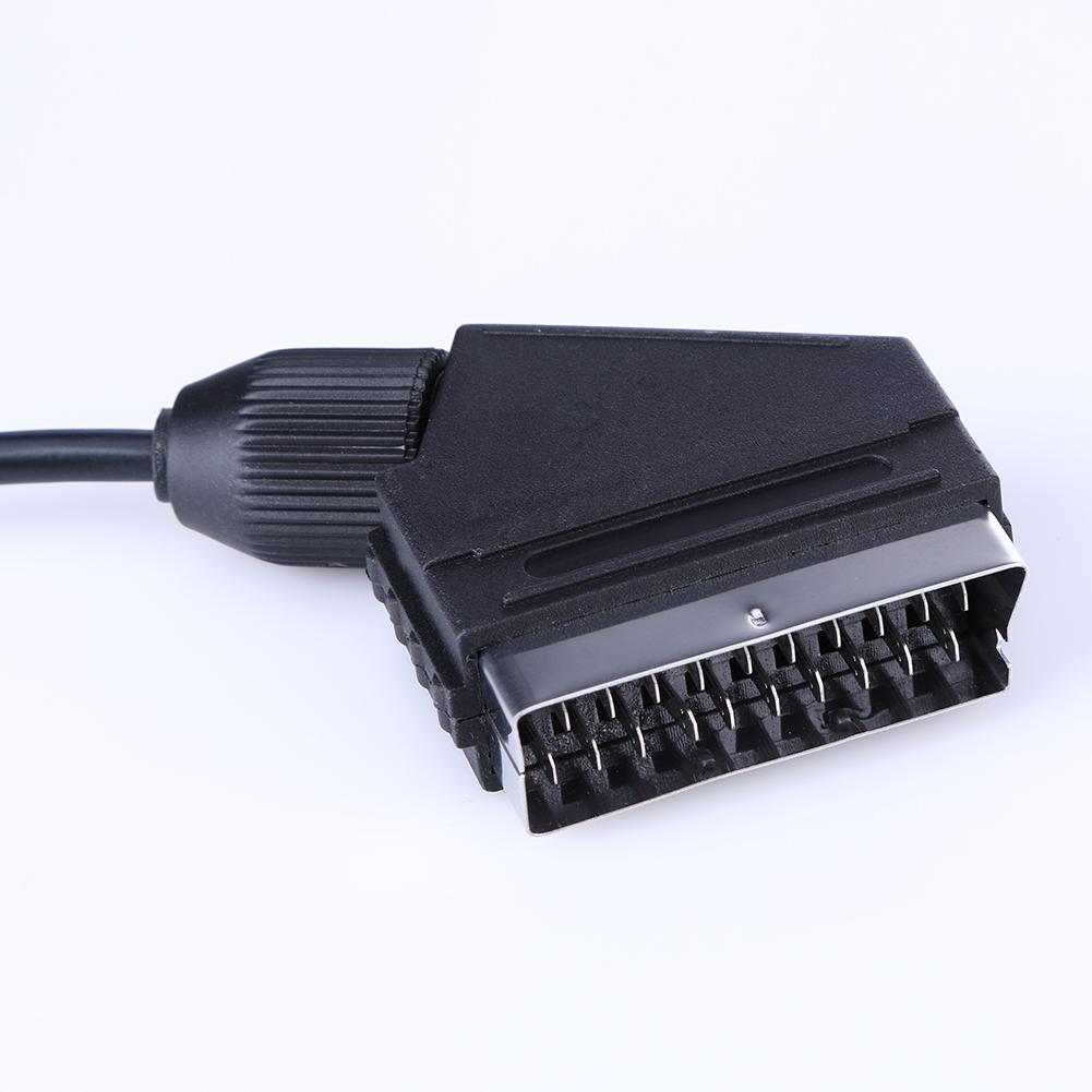 1,8 m RGB SCART Kabel TV AV Blei Kabel Draht Spielen Zubehör Linie für Playstation PS1 PS2 PS3 Spiel Konsole