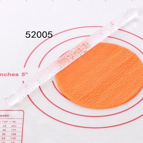 Sztuka ceramiczna druk akrylowy glina rolka przezroczysta rzeźbiona tekstura dokonywanie glina glina polimerowa płyta formowanie drukowanie narzędzia garncarskie: styl 05