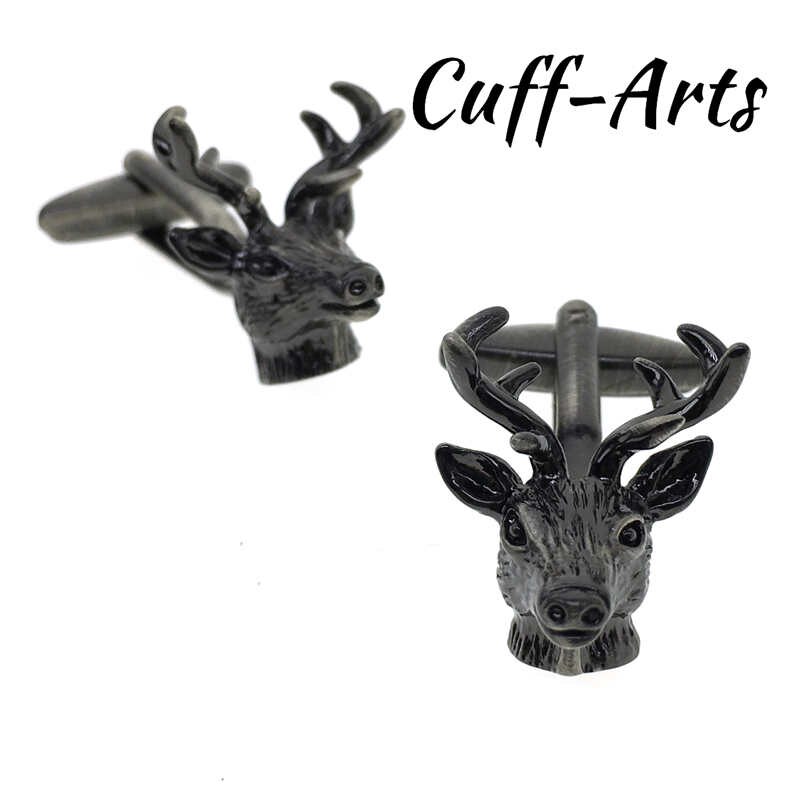 Cuffarts Manschettenknöpfe für Mens Manschettenknöpfe Tiere Neuheit Manschettenknöpfe Luxus Hemd Manschettenknöpfe: C10046A