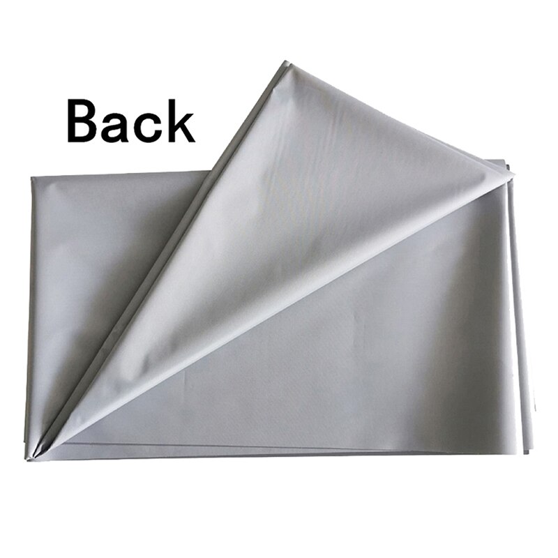 1PC Projector Screen 30 60 120 inch Reflective Fabric Cloth For Projector