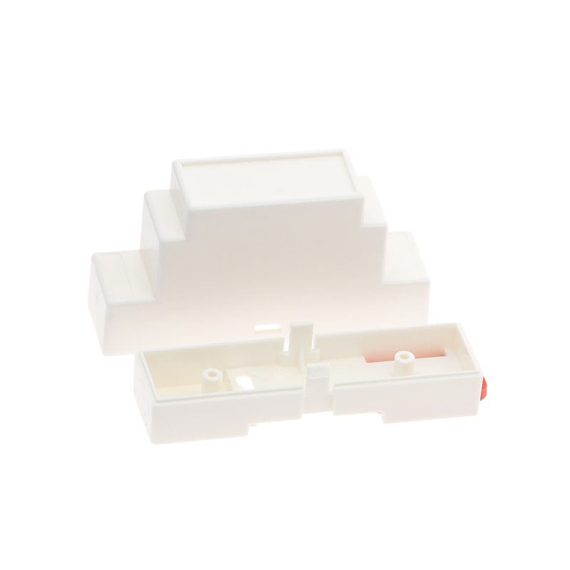 Supply Rail Electrical Shell Safety Barrier Isolation Module Plastic Shell 4-17 : 88X24X59MM ABS Enclosure Case Control Box