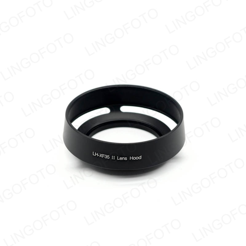 Screw in Metal Lens Hood for Fujifilm XF 35mm / 23mm F2 R WR lens Replaces LH-XF35-2