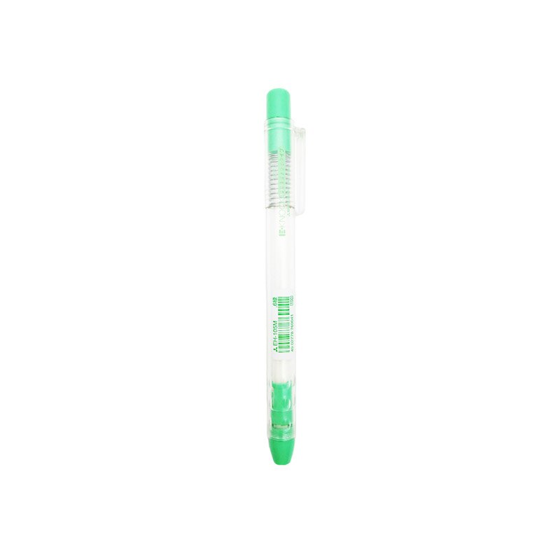 Uni Mechanical Push-out Eraser Drawing Sketch Dedicated Eraser Pencil Erasers School Stationery Office Supplies Erasers EH-105P: Green