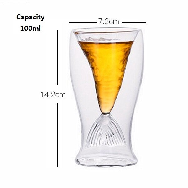 Schattige kerstboommok, dubbelwandige glazen koffiekopjes met siliconen deksel, sneeuwvlokster, kerstwijn, thee, melk, water, beker: T 100ml transparant